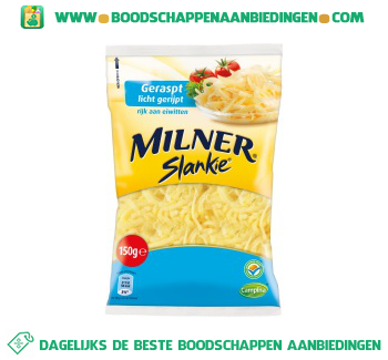 Milner Slankie geraspt licht gerijpt aanbieding