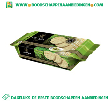 Mitsuba Wasabi crackers aanbieding