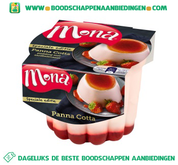 Mona Panna cotta pudding aanbieding