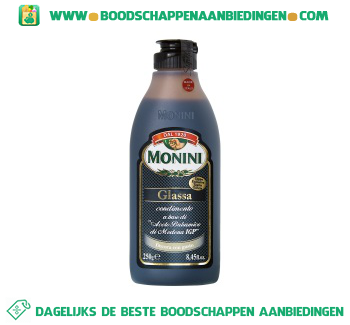 Monini Glaze aceto balsamico azijn aanbieding