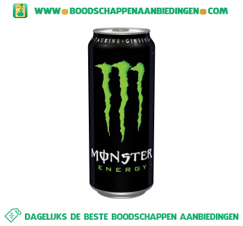 Monster Energy aanbieding