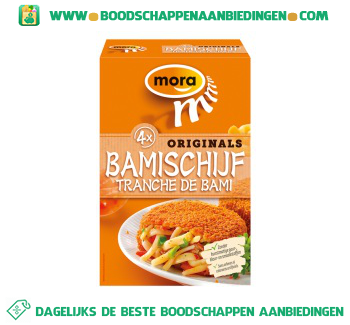 Mora Bamischijf aanbieding