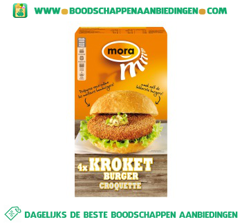 Mora Kroketburgers aanbieding