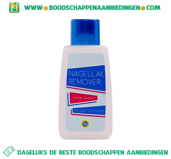 Nagellakremover aanbieding