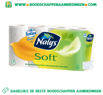 Nalys/Lotus Toiletpapier soft aanbieding