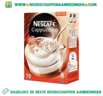 Cappuccino aanbieding