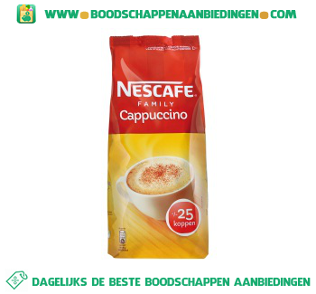 Nescafé Cappuccino family aanbieding