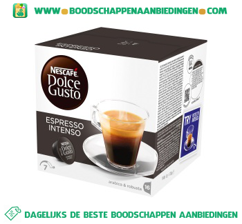 Nescafé Dolce Gusto espresso intenso aanbieding