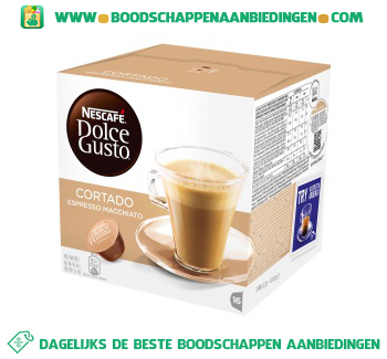 Nescafé Dolce Gusto espresso macchiato aanbieding