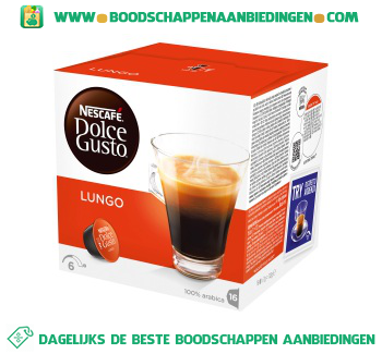 Dolce Gusto lungo aanbieding