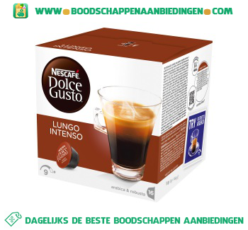 Nescafé Dolce Gusto lungo intenso aanbieding