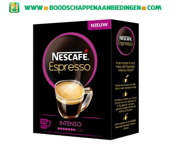 Nescafé Espresso intenso aanbieding