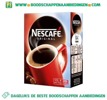 Nescafé Original instant aanbieding