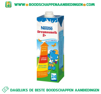 Nestlé Dreumesmelk 2+ aanbieding