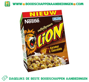 Nestlé Lion cereals aanbieding