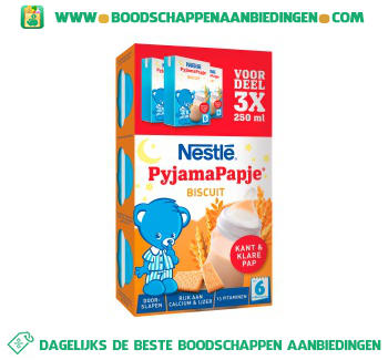 Pyjamapapje biscuit vanaf 6 mnd aanbieding