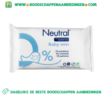 Neutral Baby Billendoekjes Parfumvrij aanbieding