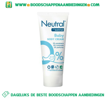 Neutral Baby crème parfumvrij aanbieding