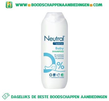 Neutral Baby shampoo parfumvrij aanbieding