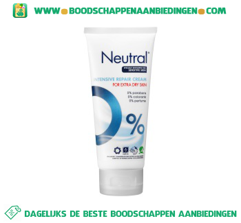 Neutral Bodycrème Parfumvrij aanbieding