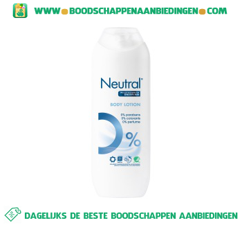 Neutral Bodylotion Parfumvrij aanbieding