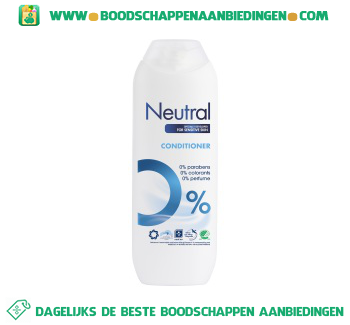 Neutral Conditioner Parfumvrij aanbieding