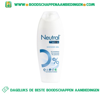 Neutral Douche gel parfumvrij aanbieding