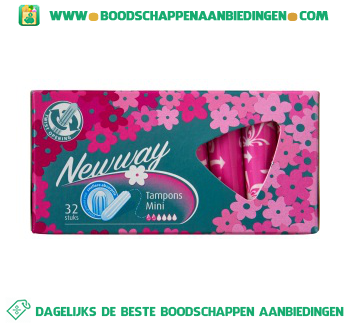 New Way Tampons mini aanbieding