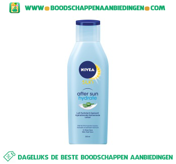 Nivea After sun zonnemelk aanbieding