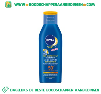 Baby sun lotion spf50 + aanbieding