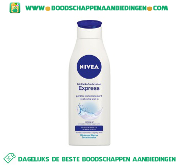 Body lotion express aanbieding