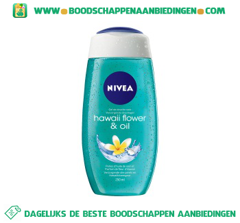 Nivea Douche Hawaii flower&oil aanbieding