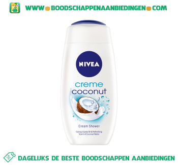 Nivea Douche coconut aanbieding