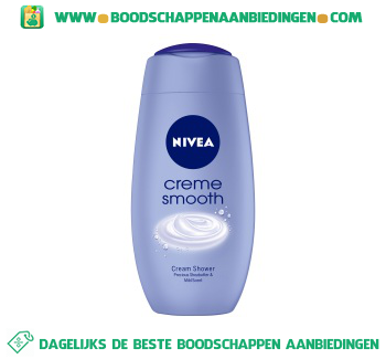 Nivea Douche crème smooth aanbieding