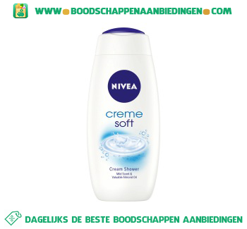 Nivea Douche creme soft aanbieding