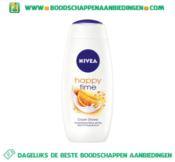 Nivea Douche happy time aanbieding