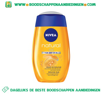 Nivea Douche olie natural oil aanbieding