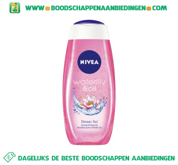 Nivea Douche waterlily & oil aanbieding