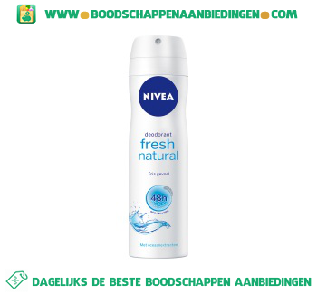 Nivea Fresh naturel aanbieding