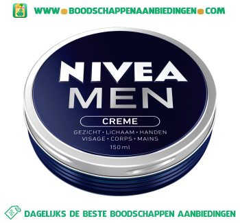 Nivea Men Creme blik men aanbieding