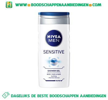 Nivea Men Men sensitive douchegel aanbieding