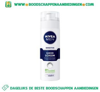 Nivea Men Men sensitive scheerschuim aanbieding