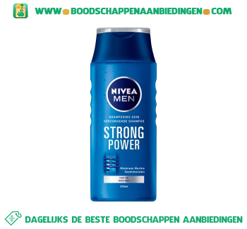 Men shampoo strong power aanbieding