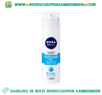 Nivea Men Scheergel sensitive cool aanbieding