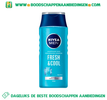 Nivea Men Shampoo fresh & cool for men aanbieding