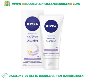 Nivea Sensitive dagcreme aanbieding