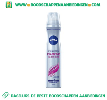 Nivea Styling spray diamond gloss aanbieding