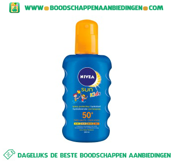 Nivea Sun children spray spf 50+ aanbieding