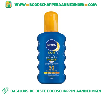 Nivea Sun spray bf30 aanbieding