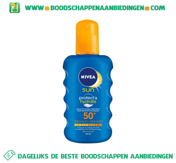 Nivea Sun spray spf 50+ aanbieding